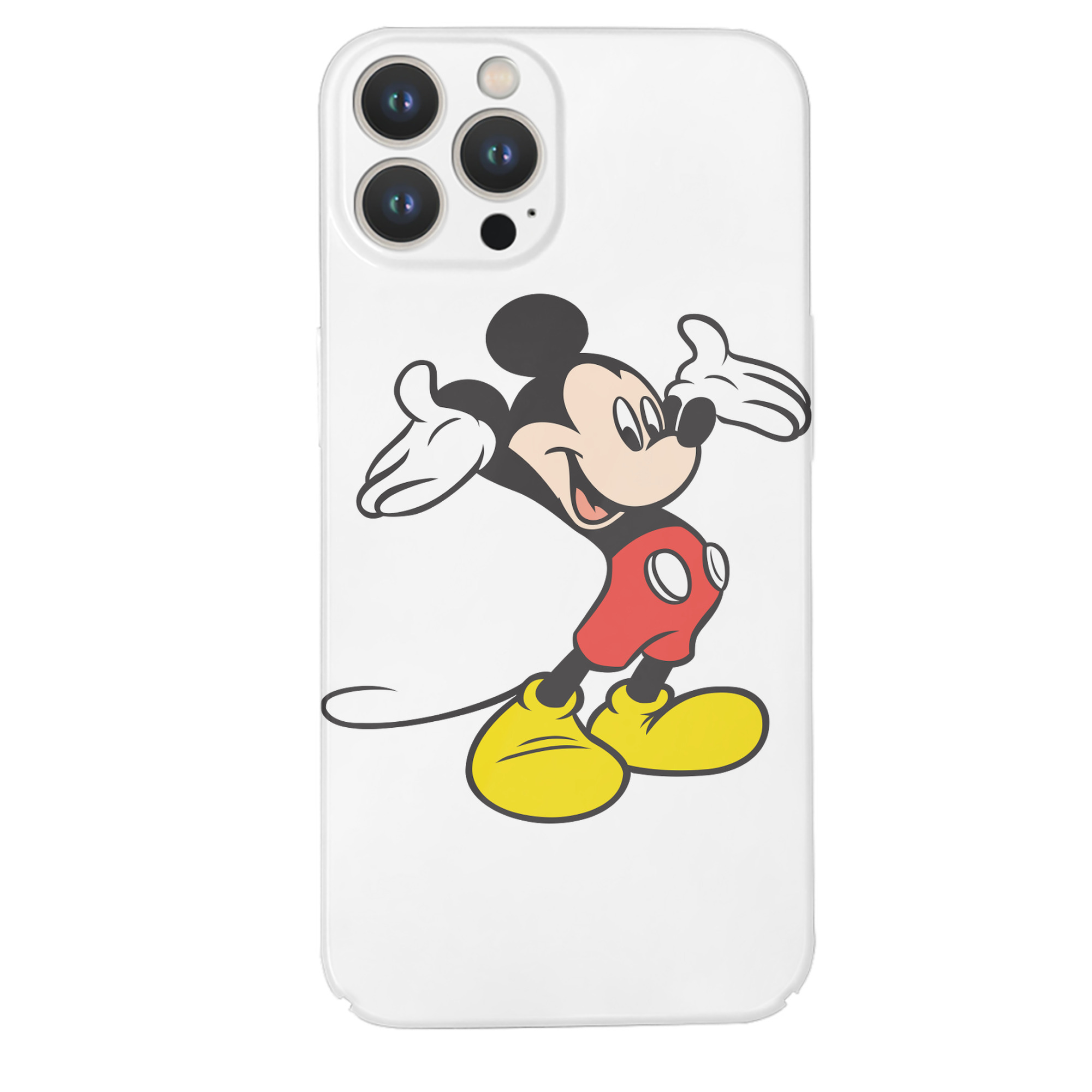 （画像用） ミッキーマウス Mickey Mouse 【iPhone 14シリーズ対応】ハードケース